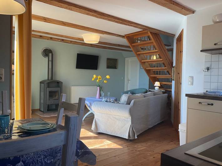 Ferienwohnung für 5 Personen, mit Balkon und Terrasse sowie Seeblick in Breege - 4