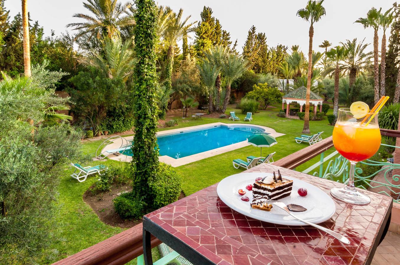 Habitación doble en una encantadora villa en el corazón del palmeral de Marrakech in Annakhil, Marrakech