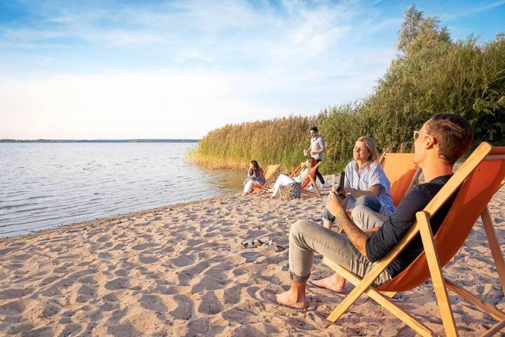 Resort für 4 Personen, mit Garten und Pool sowie Sauna am Fleesensee - 3