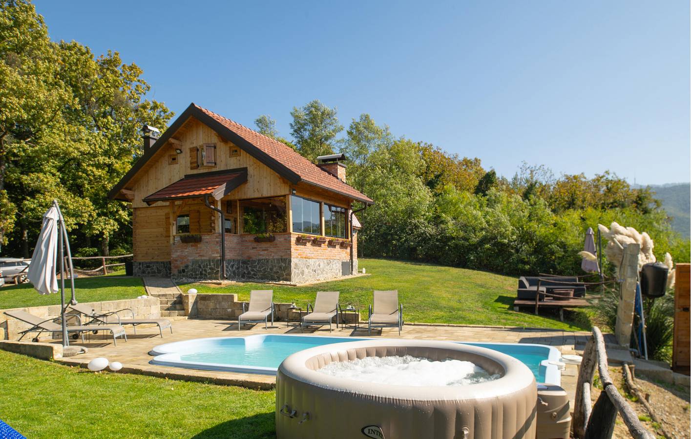 Ferienhaus für 6 Personen mit Pool in Zagreb und Umgebung