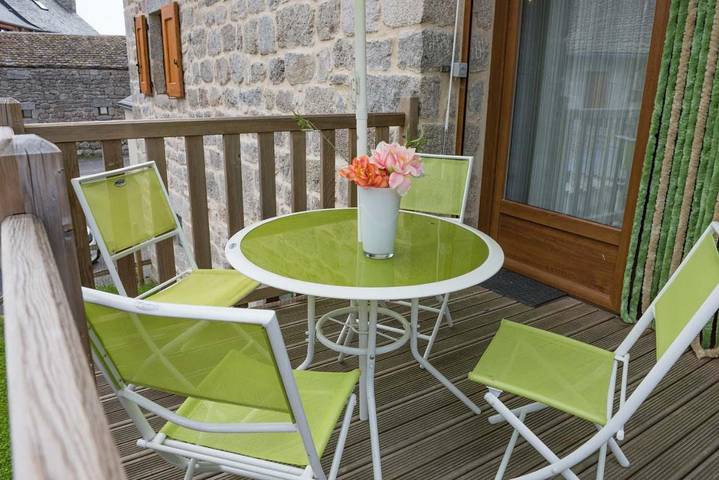 Maison de vacances pour 6 personnes, avec jardin et balcon