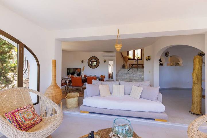 Villa für 6 Personen mit Panoramameer Pool in Moraira Spanien in Villotel, Teulada (Spanien)