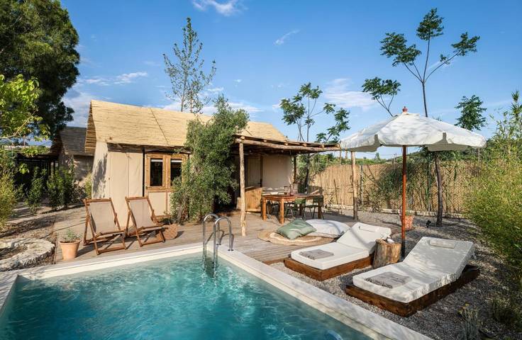 Ferienanlage für 2 Personen, mit Garten, mit Haustier in Griechenland - 3