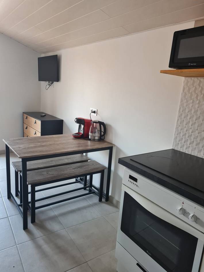 Studio pour 2 personnes, avec balcon en Ardèche - 4