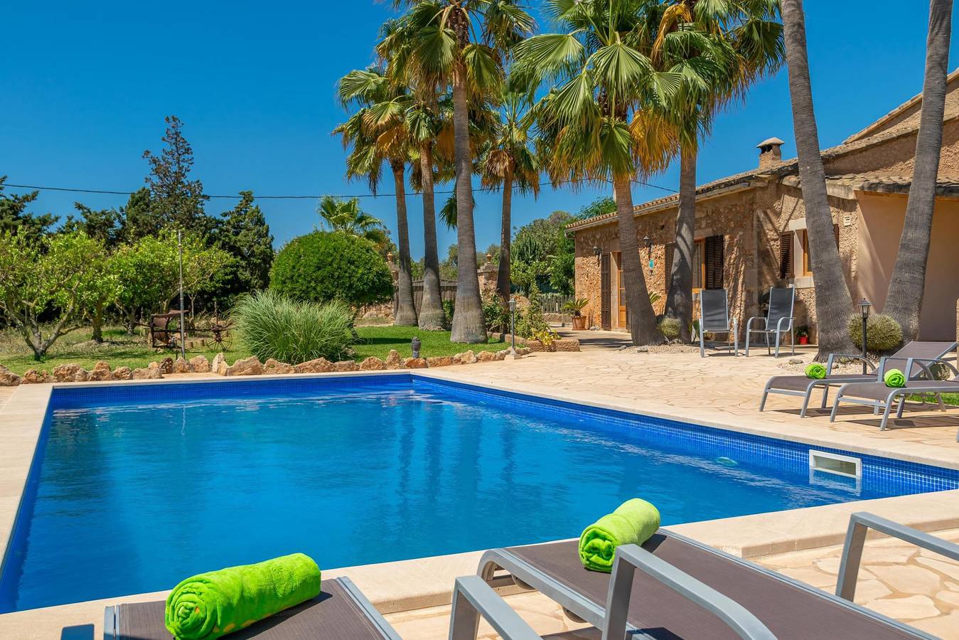 Es Coco De Sa Mola - Villa avec piscine privée à S\'Alqueria Blanca (Santanyí). Wi-Fi gratuit in Portopetro, Santanyí