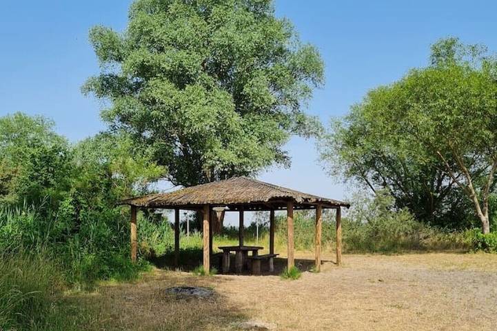Ferienwohnung für 5 Personen, mit Terrasse und Garten in Dreetz