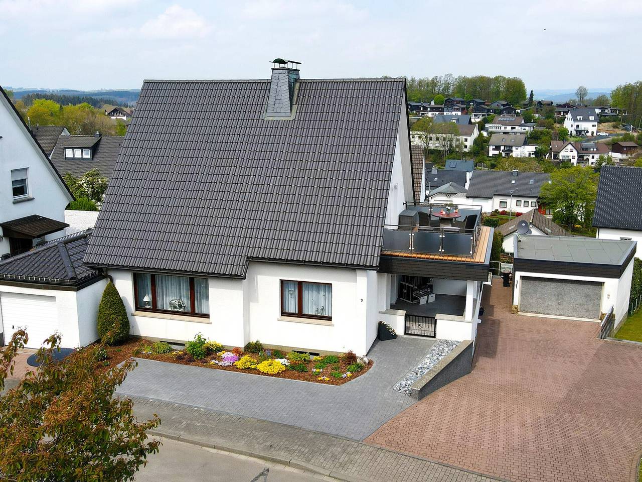 Ganze Wohnung, Ferienwohnung 'Dorfblick' mit Privatterrasse und Wi-Fi in Olpe, Biggesee