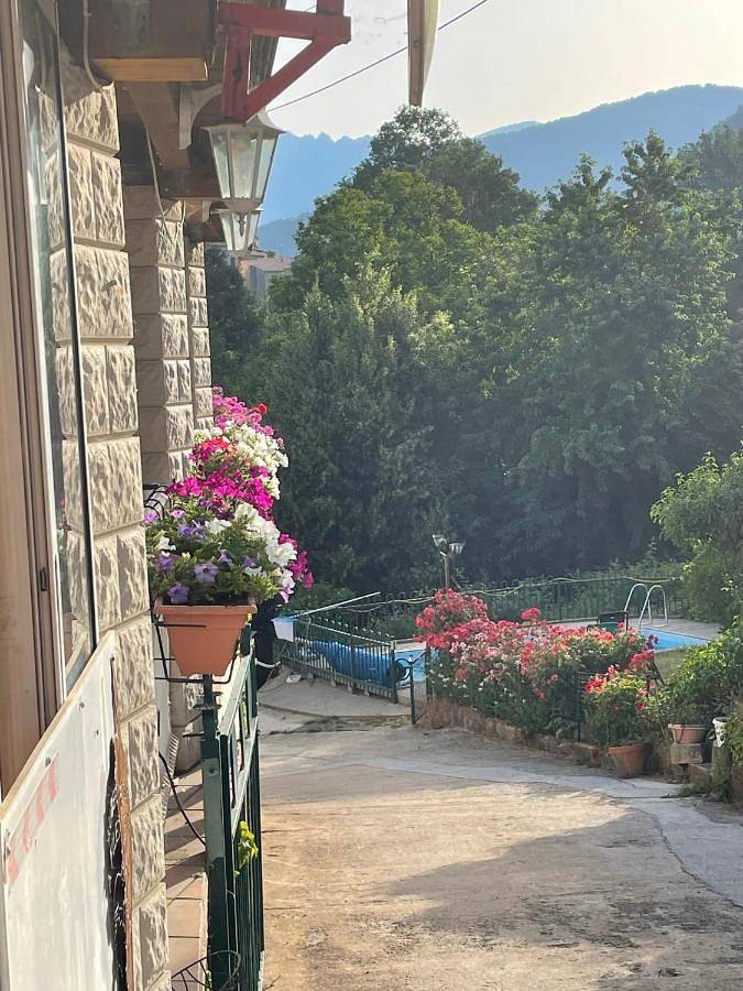 Location de vacances pour 2 personnes, avec piscine et vue ainsi que jardin et terrasse à Cozzano - 4