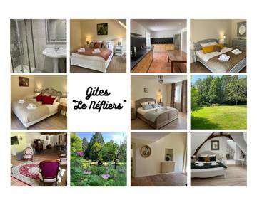 Chambre d’hôte pour 3 personnes, avec jardin à Parigné-l'Évêque