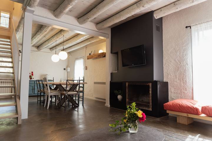 Finca 'El Racó D'Espunyes' mit Bergblick, privatem Pool und Wi-Fi in Odèn, Comarques centrals