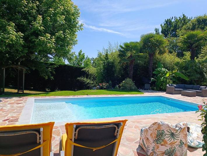 Villa pour 9 personnes, avec jardin et piscine, animaux acceptés à Bidart - 4