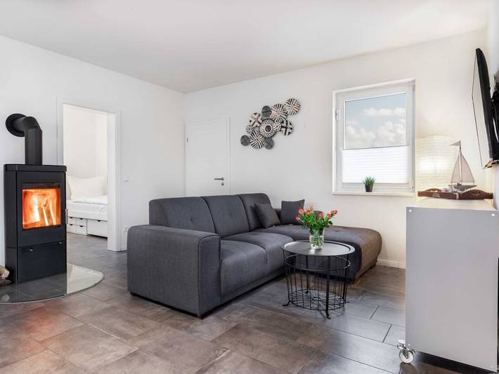Ferienwohnung für 5 Personen, mit Terrasse und Garten sowie Seeblick am Salzhaff - 3