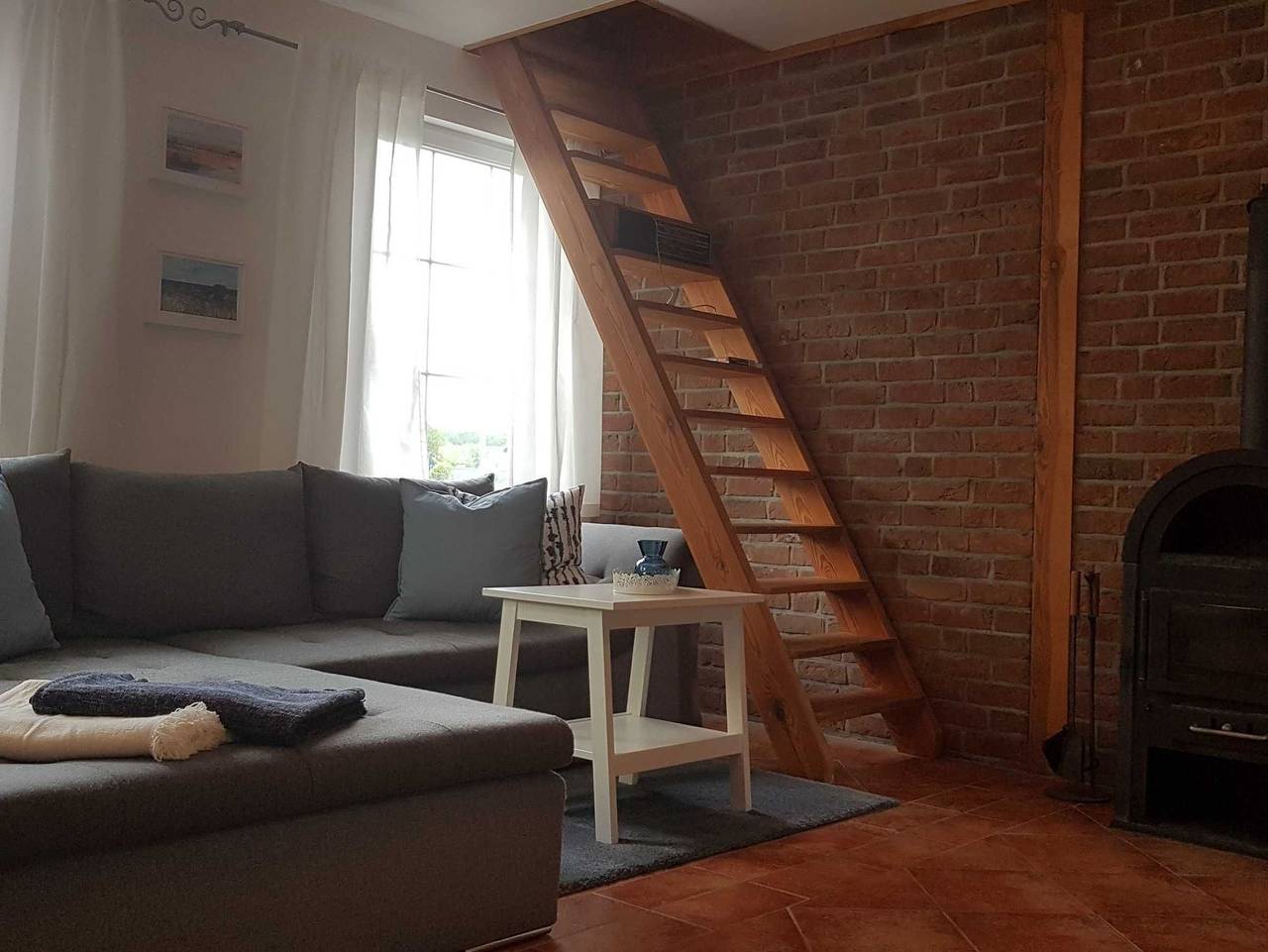 Ganze Ferienwohnung, Urlaub im strandnahem Ferienhaus Zum Silberreiher in Mönkebude, Stettiner Haff