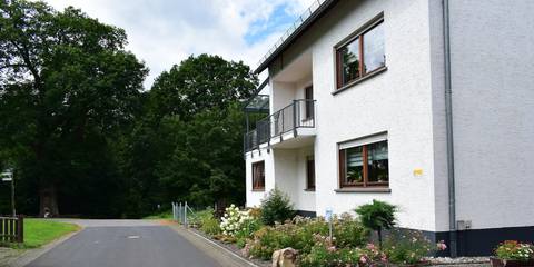 Ferienwohnung für 4 Personen, mit Garten und Terrasse an der Burg Eltz