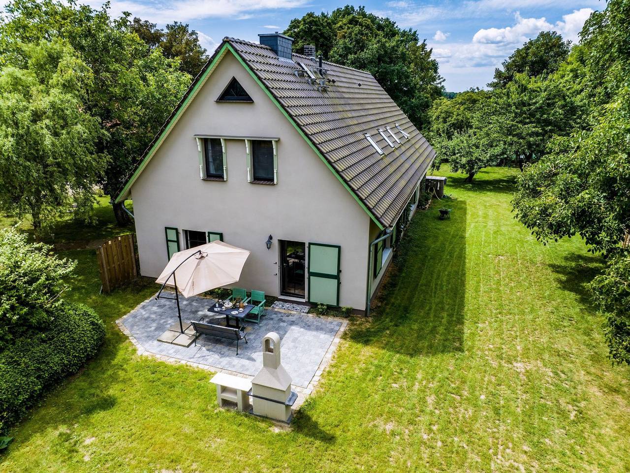 Ganze Ferienwohnung, Ferienwohnung im Spöckerhus - Ferienwohnung im Spöckerhus in Ahrenshagen-Daskow, Vorpommern