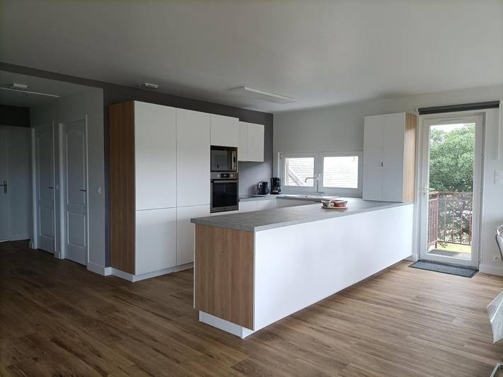 Location de vacances pour 6 personnes, avec Terrasse ainsi que Jardin et Vue dans Plage de Porspaul - 3