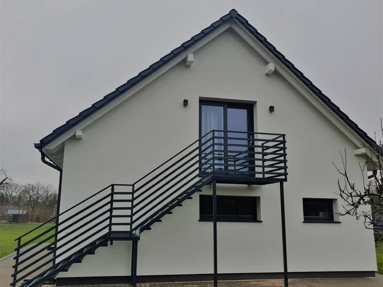 Ganze Wohnung, Gemütliches Ferienhaus mit Garten und Seeblick in Kołczewo, Stettiner Haff