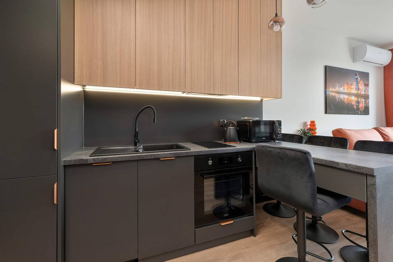 Geheel appartement, Modern Apartments with Balconies | Downtown in Gdańsk, Zatoka Gdańska