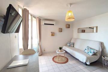 Gîte pour 3 personnes, avec jacuzzi dans Office De Tourisme De Valras Plage