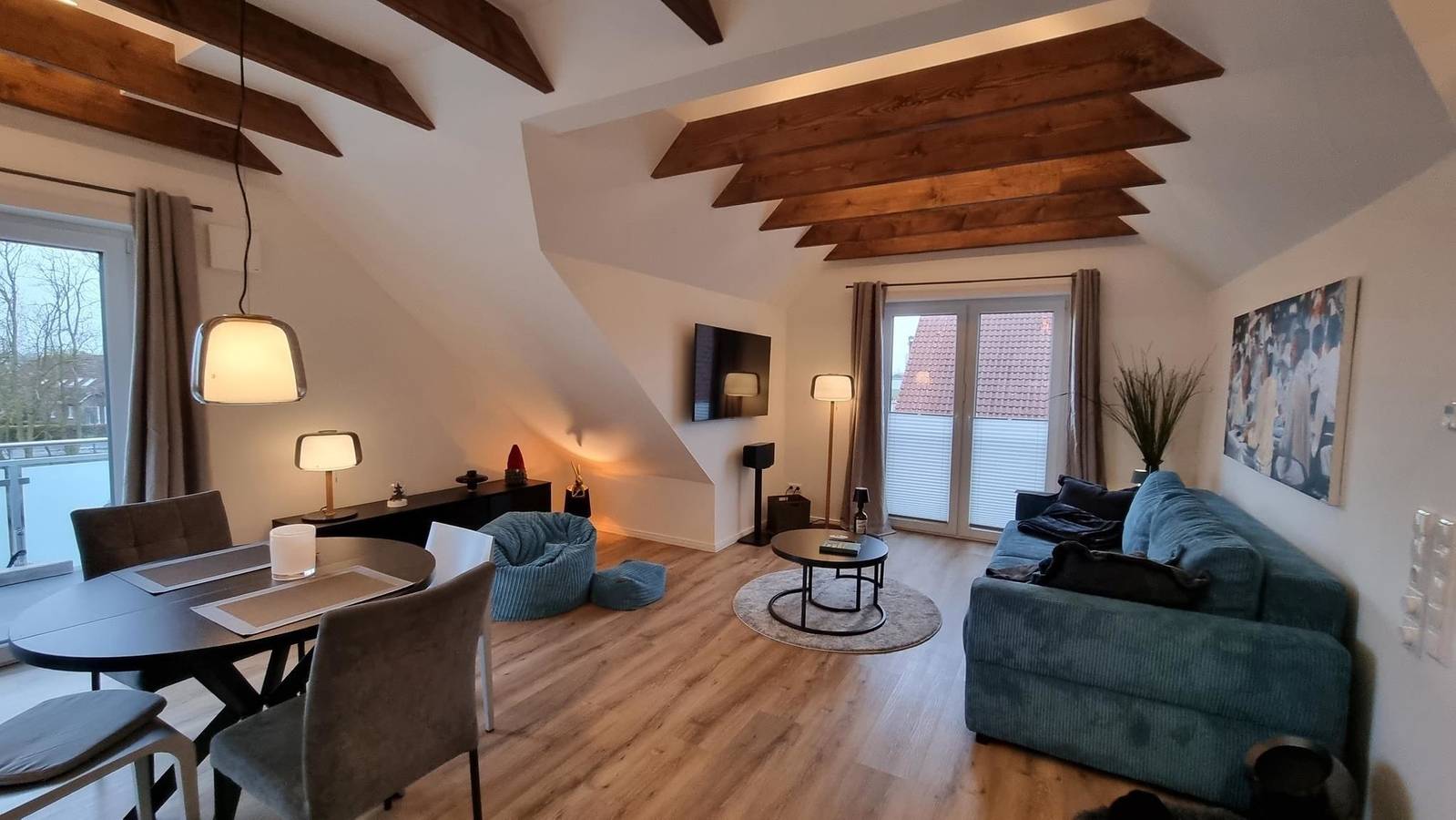 Geheel vakantieappartement, Vakantieappartement voor 2 personen met balkon in Westeraccumersiel, Dornumersiel