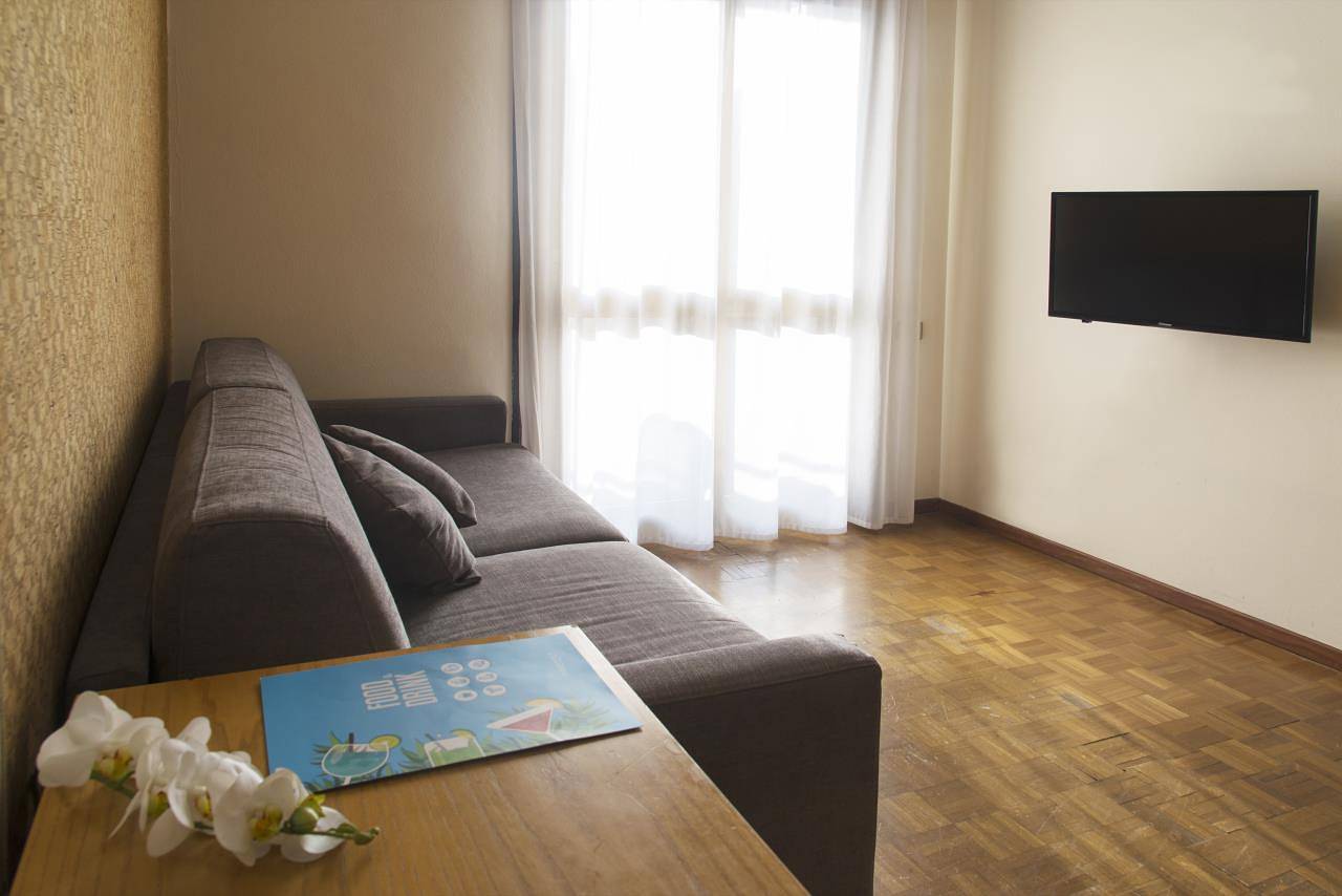 Ganze Wohnung, Residenz Monica Dreizimmer-Wohnung Trilo Standard für 4 Personen  in Riva del Garda, Gardasee-Berge