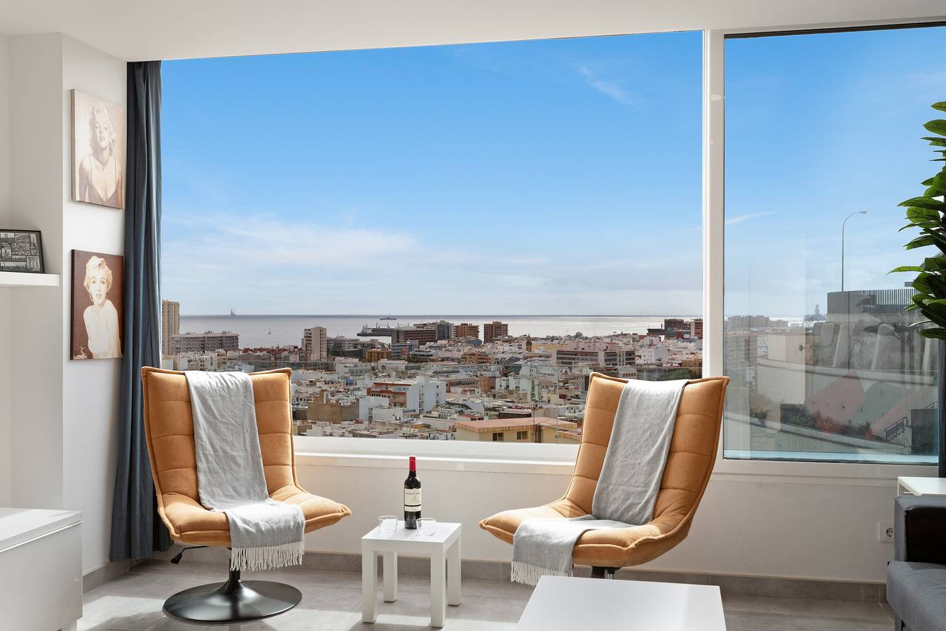 Appartement entier, Loft moderne Las Palmas vues 2 chambres en suite in Las Palmas de Gran Canaria, Grande Canarie du Nord