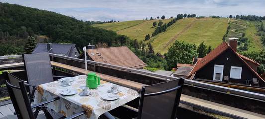 Ferienwohnung für 3 Personen, mit Ausblick und Balkon in Sankt Andreasberg