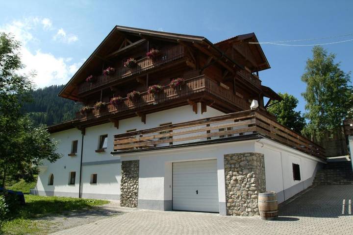 Vakantieappartement voor 6 personen, met tuin en uitzicht in Berwang