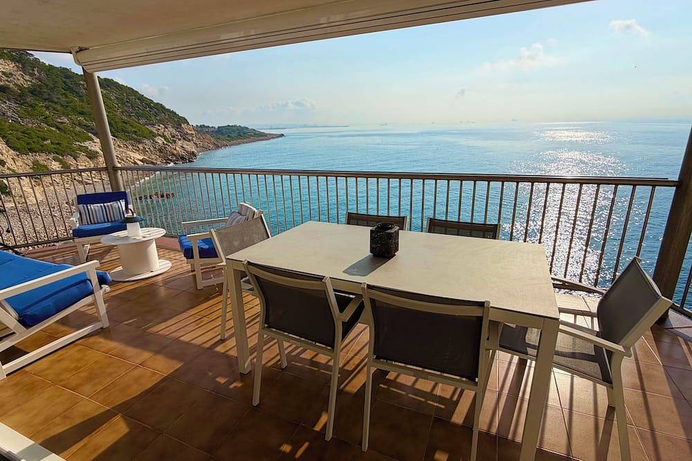 Ganze Wohnung, Salou sehr schöne klimatisierte Wohnung 1. Linie Meer, Wi-Fi, direkter Zugang zum Meer, Garage in Salou, Costa Dorada