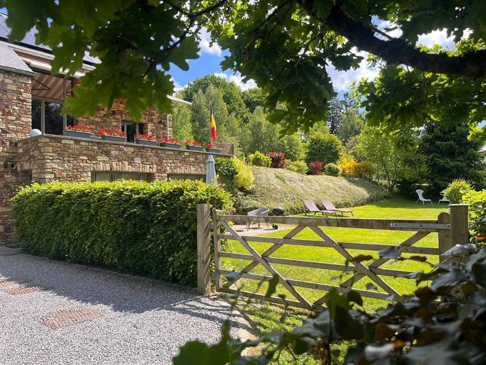 Appartement de vacances pour 4 personnes, avec Terrasse ainsi que Jardin et Vue à Stoumont