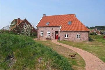 Ferienhaus für 5 Personen, mit Garten und Terrasse auf den Ostfriesische Inseln