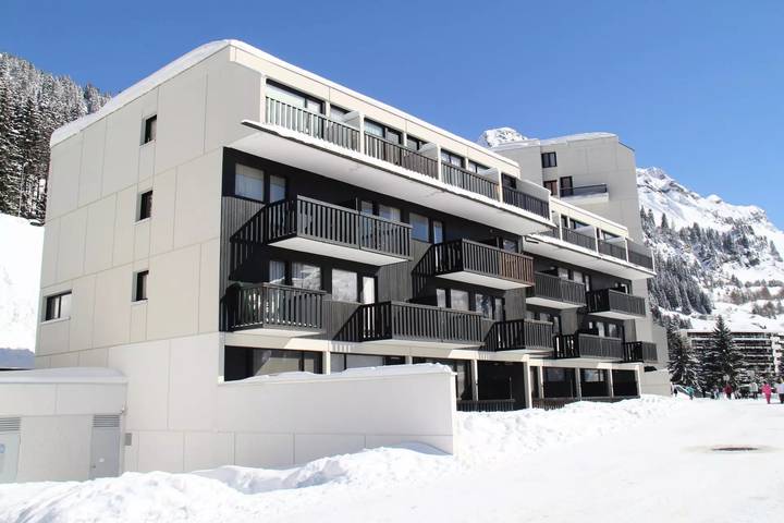Studio voor 4 personen, met balkon in Flaine