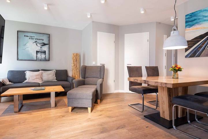 Ganze Wohnung, Moderne 3-Zimmer Ferienwohnung auf ca. 68 m² Wohnfläche, für bis zu 4 Personen in Westerland, Sylt (Gemeinde)