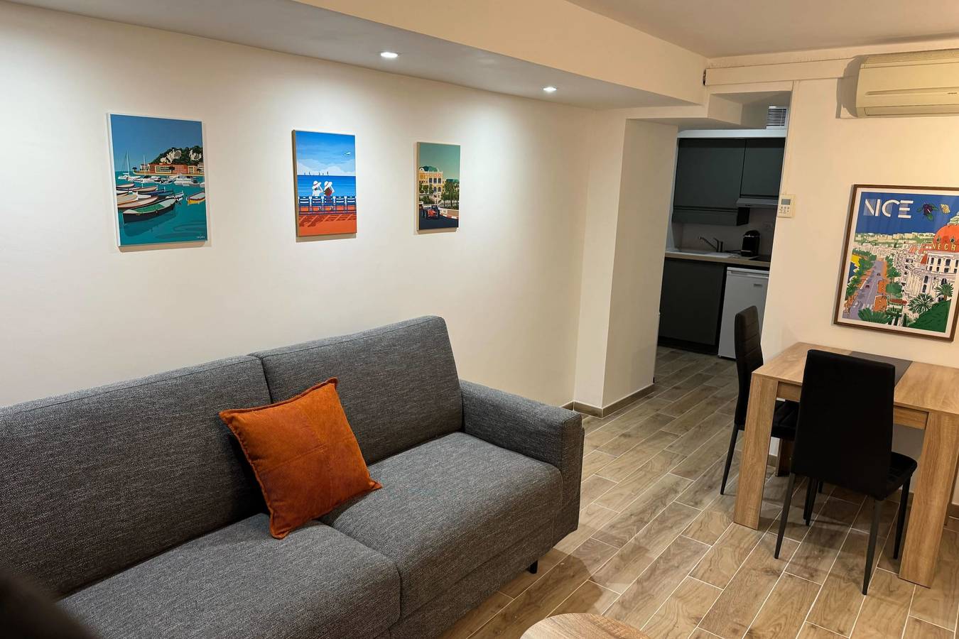 Gehele studio, Studio voor 2 personen in Nice, Nice en omgeving