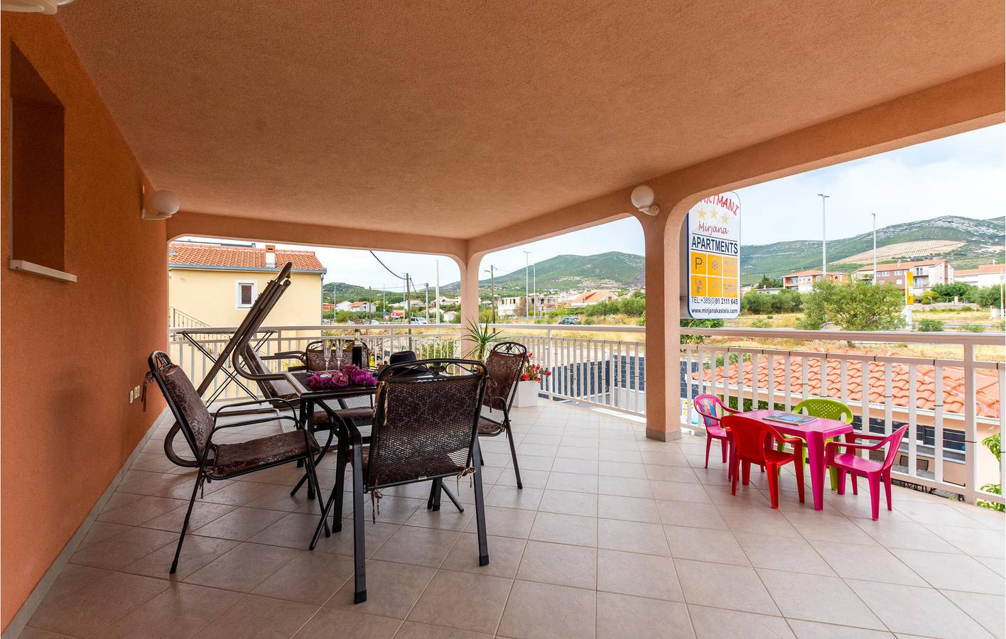 Ganze Ferienwohnung, Ferienwohnung für 4 Personen mit Terrasse in Kastel Novi, Kaštela