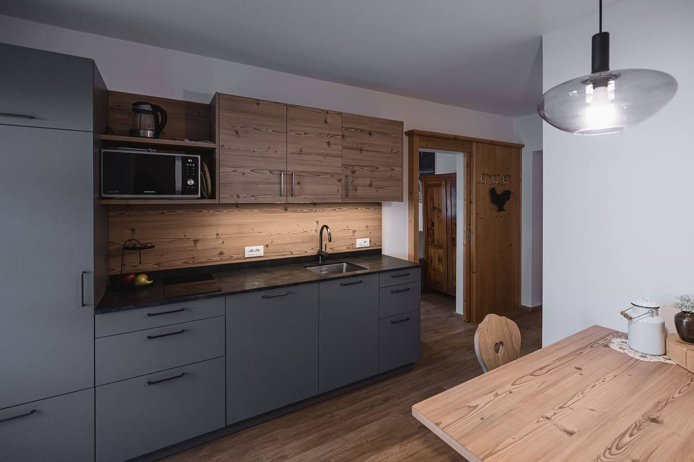 Ganze Wohnung, Ferienwohnung 'Obermairhof 135' mit Gemeinschaftsgarten, Balkon und Wi-Fi in Niederolang, Olang
