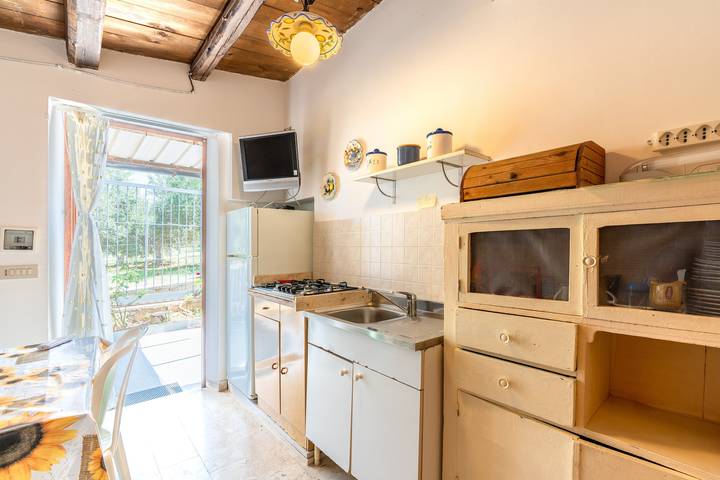 Casa de vacaciones "Villetta Nzina" con jardín privado in Castellammare del Golfo, Provincia de Trapani