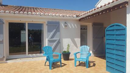 Gîte pour 4 personnes, avec jardin et terrasse à Noirmoutier-en-l'Île