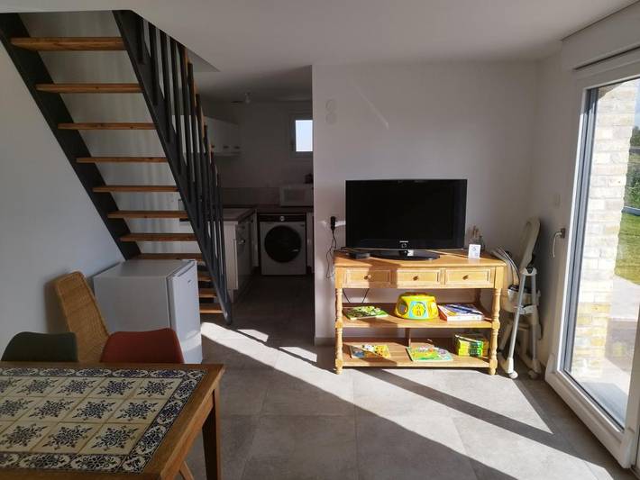 Gîte pour 6 personnes, avec jardin ainsi que terrasse et vue à Saint-Folquin - 2