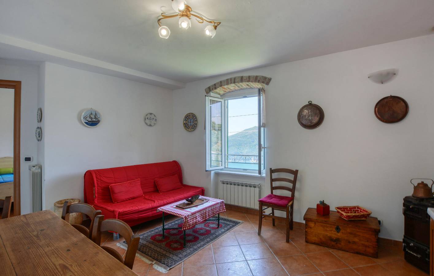 Ganze Ferienwohnung, Rückzugsort mit Meerblick, WiFi und Parkplatz, Moneglia in Moneglia, Riviera di Levante