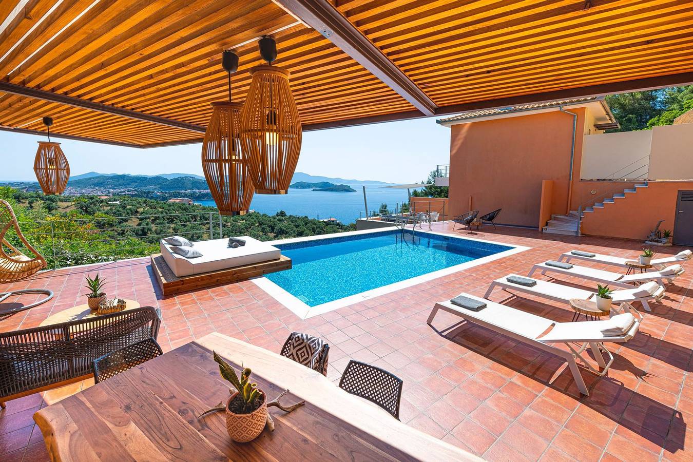 Villa for 8 People in Skiathos, Decentralized Administration of Thessaly - Central Greece
