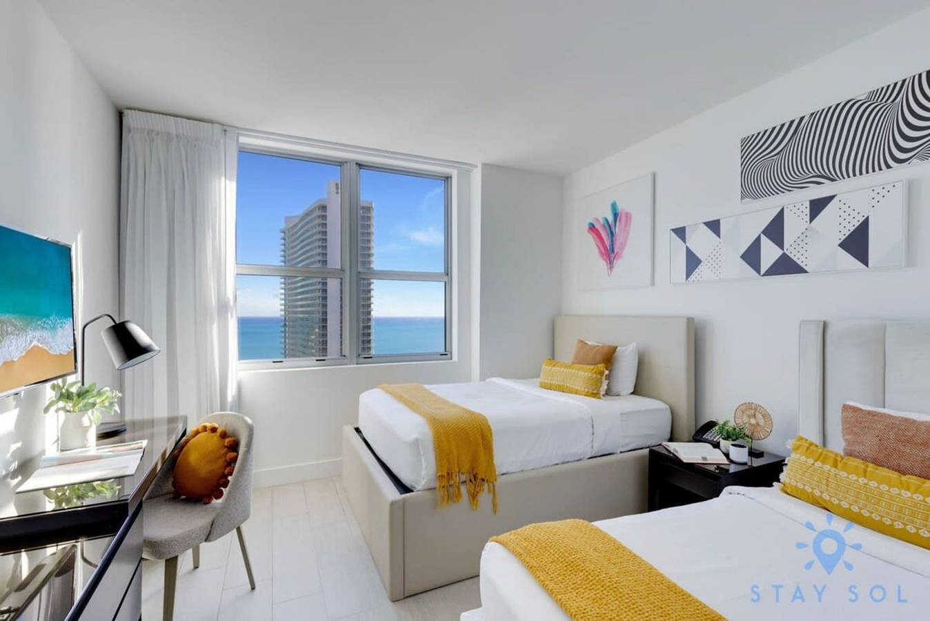 Apartamento entero, Luxury 2Br Front Ocean Bay View Amazing Pools in Hollywood Beach (FL), Hollywood (Florida)