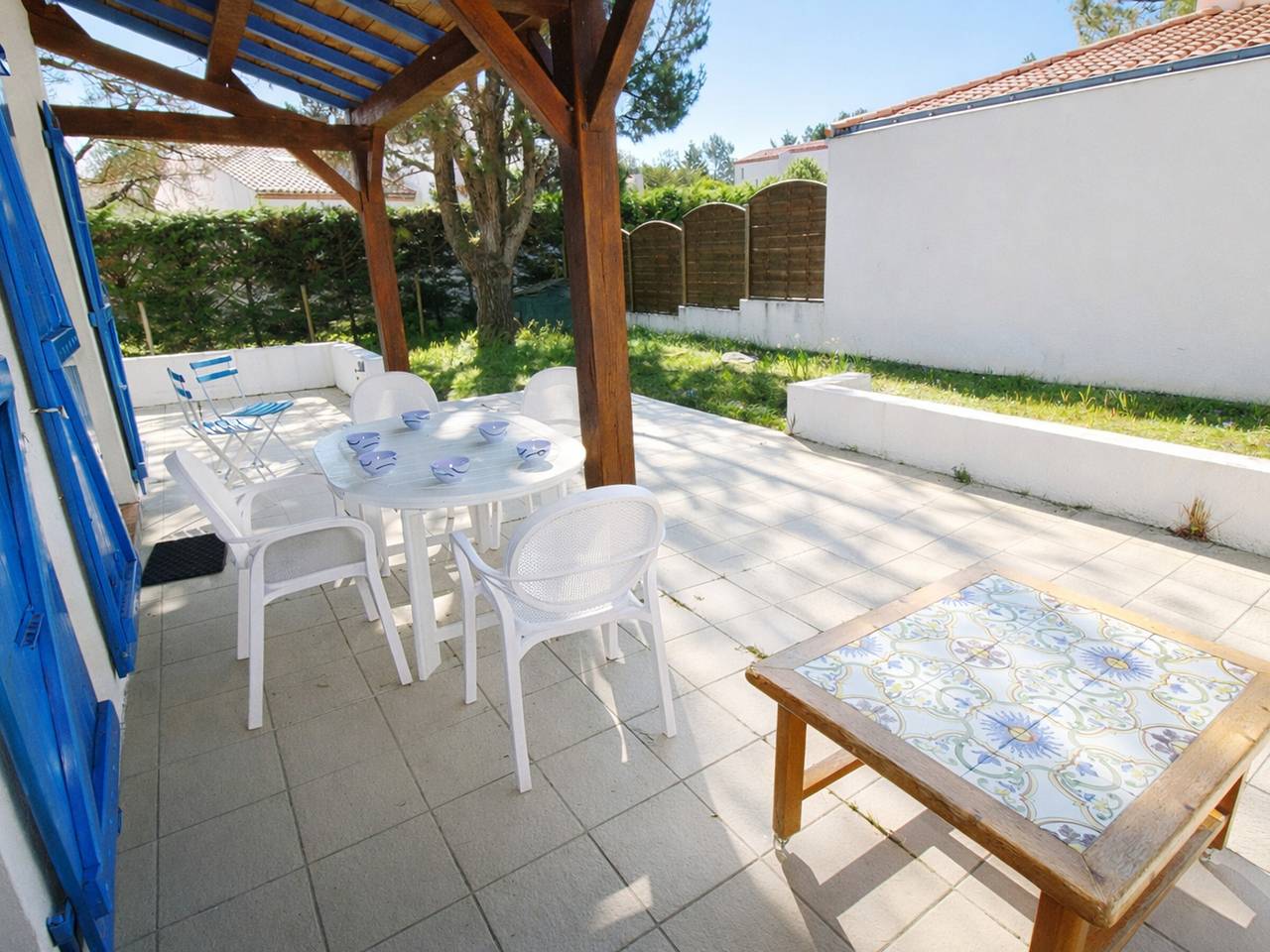 Haus in der Nähe des Strands mit großem Garten, Terrasse und modernen Geräten in La Tranche-sur-Mer, Vendée