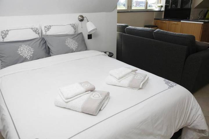 Gîte pour 3 personnes, avec vue, animaux acceptés à Pecq