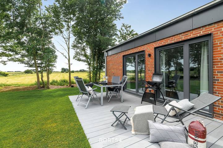 Ferienwohnung für 4 Personen, mit Terrasse und Garten