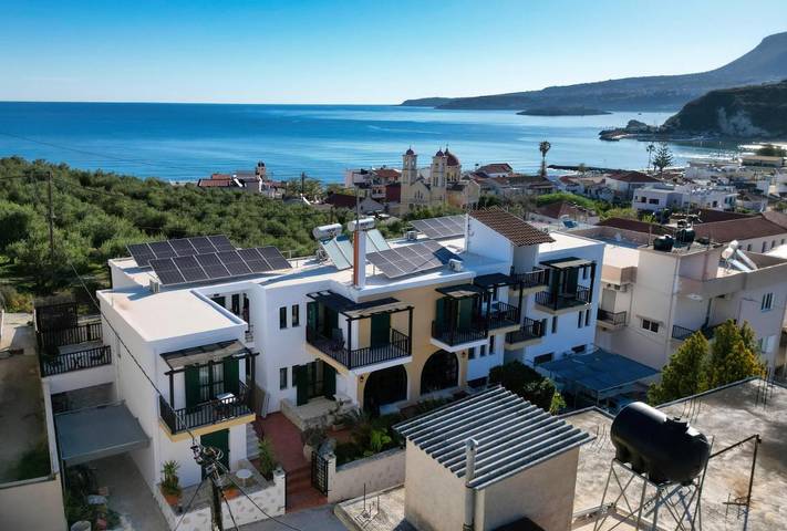Appartement de vacances pour 4 personnes, avec Balcon et Terrasse ainsi que Jardin et Vue