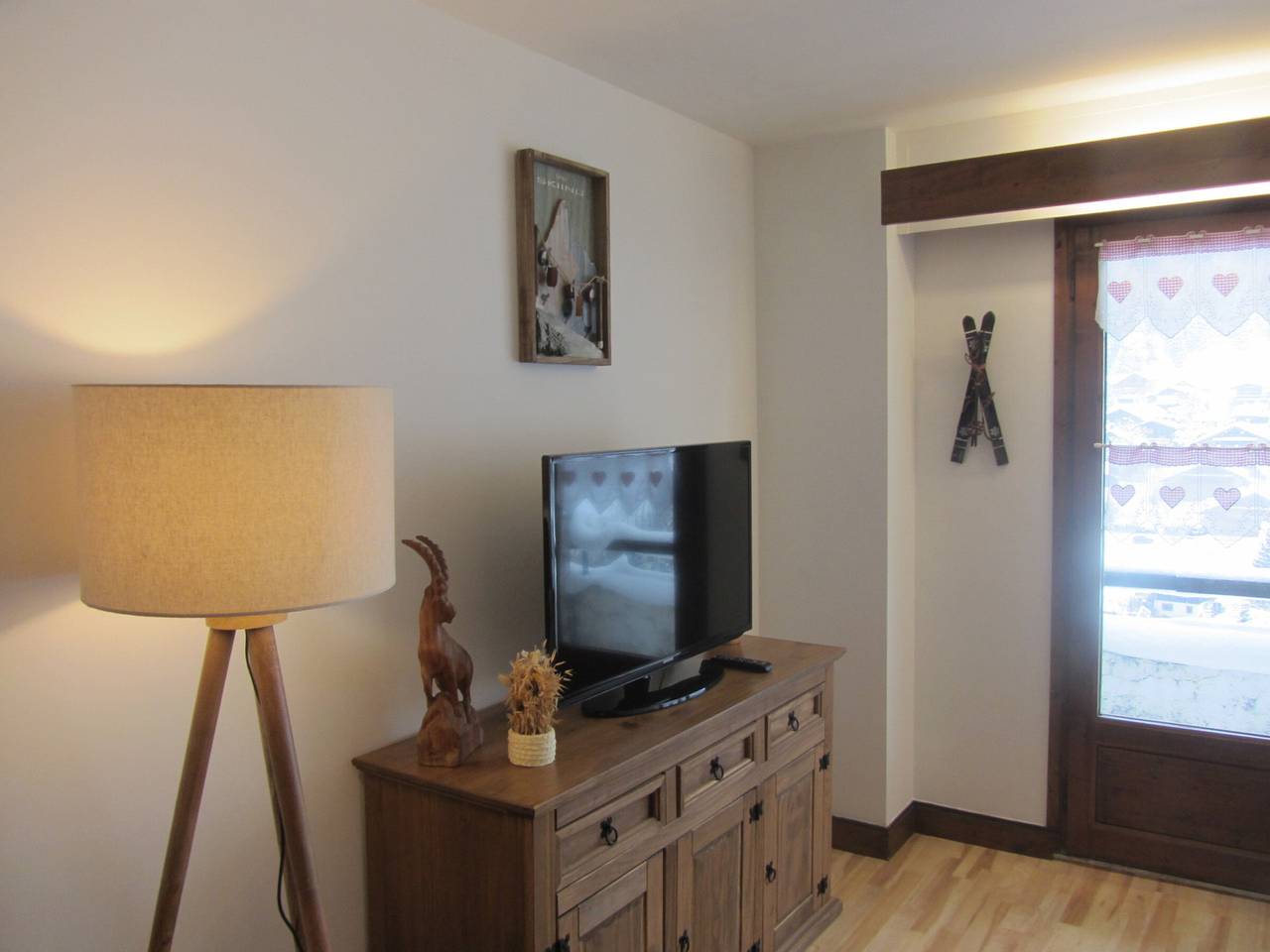 Ganzes Studio, Studio für 4 im Dorfzentrum mit Terrasse in Les Contamines-Montjoie, Pays du Mont-Blanc