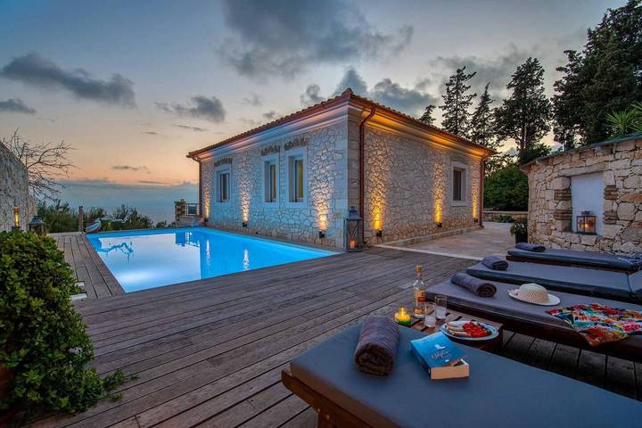 Vakantiehuis voor 6 personen, met balkon op Paxos