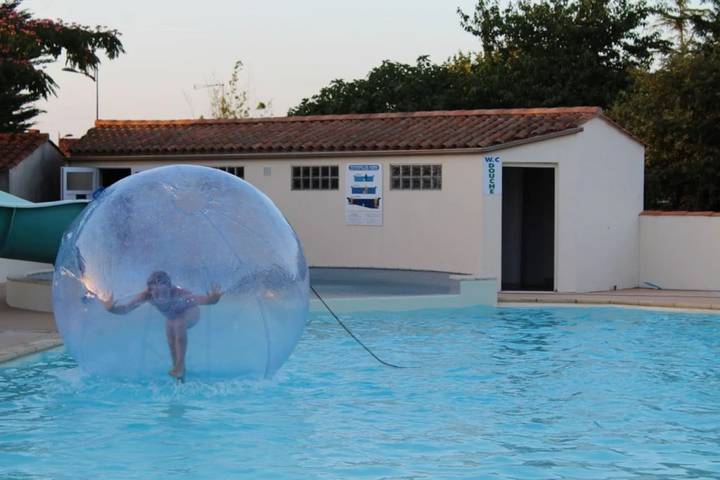 Mobil home pour 2 personnes, avec bassin pour enfant à La Mothe-Achard - 3