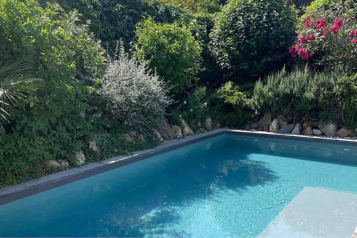 Ferienhaus für 7 Personen, mit Garten